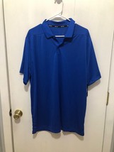 NWT Nike Golf Dri Fit Mens XL Polo Shirt Blue NEW Recycled Polyester - $19.79