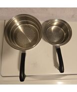 Saladmaster 8.75&quot; Stainless 3 Qt Steamer Insert + 7&quot; Five Star T304S Sau... - €55,20 EUR