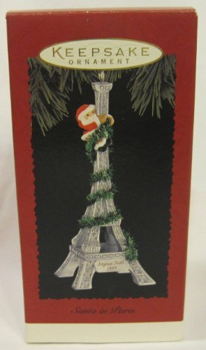 Hallmark "Santa in Paris" - QX5877 - Dated 1995 - £29.39 GBP
