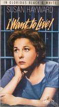 I Want To Live VHS Susan Hayward Black and White Brand New Sealed Package - £2.34 GBP