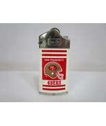 Vintage 1980s San Francisco 49ers NFL Football Gas Lite Lighter Non Working - £15.56 GBP