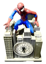 Marvel Spider-Man Alarm Clock Tek Time 2002 Sound Works Clock Doesn&#39;t Work - $221.25 MXN