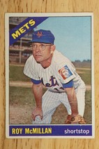 1966 Topps Roy McMillan #421 Set Break New York Mets Baseball Card - £1.57 GBP