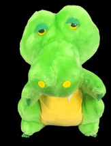 Vintage 1981 Dakin Green Stuffed Animal Dinosaur 11” Plush - £21.14 GBP