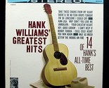 Hank Williams&#39; Greatest Hits [Record] - £18.00 GBP