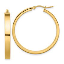 14k Polished Hoop Earring TA242 - $445.19