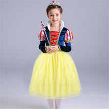 Girl Snow White Princess Tutu Dress Kid Halloween Cosplay Dress Xmas Party dress - £13.22 GBP