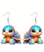 Cartoon Turtle Earrings Marine Life Ladies Jewelry - $9.95