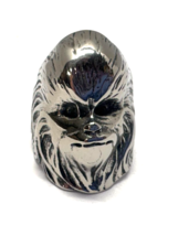 Star Wars Chewbacca Wookie Mens Stainless Steel Size 8 Ring NEW - $645.34 MXN