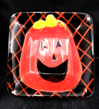Halloween Candy Dish Dennis East Season of The Witch Pumpkin/Jack O&#39; Lantern OBO - £9.54 GBP