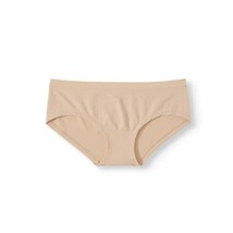 No Boundaries Women&#39;s Seamless Hipster Panties Size 3XL (10) Sheer Taupe New - £7.71 GBP