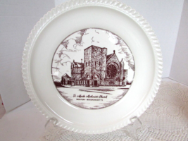 ST. MARKS METHODIST CHURCH BOSTON MASS RELIGIOUS COLLECTOR PLATE - $9.85