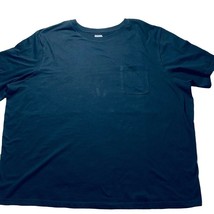 King Size Mens Size 4XL Black Cotton Short-Sleeve Sport Tee Shirt - £11.50 GBP