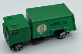 Green Kenworth K100 Truck Diecast Kalamansi Juice Vintage 1980&#39;s Hong Kong - £7.58 GBP