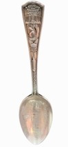 1933 Chicago Century of Progress East View Admin Building Silver Souvenir Spoon - £9.30 GBP