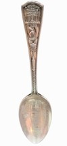 1933 Chicago Century of Progress East View Admin Building Silver Souvenir Spoon - £9.50 GBP