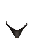 Agent Provocateur Womens Thongs Elastic Elegant Decorated Black Size S - £67.88 GBP