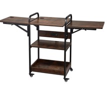 VEVOR Heat Press Table with Charging Station 3 Tier Movable Heat Press S... - $138.99