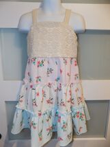 Berkley Jensen Floral Multi Colored Tiered Summer Dress Size 2T Girl's NWOT - $22.50