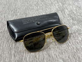 Vintage RANDOLPH Engineering Military Aviator Pilot Sunglasses HGU 4/P w... - £152.84 GBP