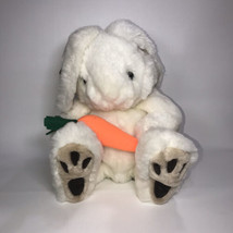VTG Easter Bunny Rabbit Plush 20&quot; Tall Stuffed Animal Toy JC Penney Scar... - £27.45 GBP
