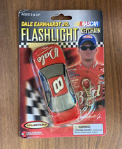 Dale Earnhardt Jr Red Nascar Key Chain Race Car #8 Flash Light 2002 - $10.00