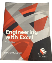 Engineering with Excel by Ronald W. Larsen 2008 Trade Paperback - $11.00