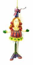 Home For ALL The Holidays Dangle Leg Nutcracker Ornament 5.5 inches (Girl) - £13.68 GBP