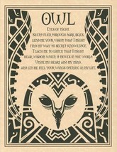 Owl poster - £12.83 GBP