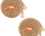 VEVOR Transport Binder Chain 5/16"x20' G80 4900lbs DOT 2Pack Galvanized ... - $56.99