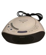 Sony Dream Machine FM/AM CD Clock Radio Tested ICF-CD837 - $494.00 MXN