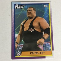 WWE Raw 2021 Trading Card #21 Keith Lee - £1.55 GBP