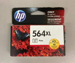 Genuine OEM HP 564XL Photo Black Ink Cartridge CB322WN High Yield/New - ... - $8.95