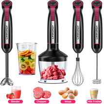 Immersion Blender, 20-Speed 1000W 5-In-1 Immersion Hand Blender, Stick Blender - £38.47 GBP