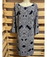 New York &amp; Company Stretch Angel Sleeve Shift Dress Woman&#39;s Size XL KG - €17,15 EUR