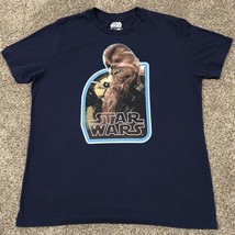 Star Wars Movie Chewbacca Youth Kids 2XL Blue T-Shirt - $7.95