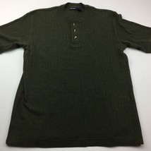 Cherokee Men&#39;s Olive Green Shirt Business Casual Size M Med Medium - $15.99