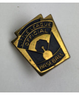 Vintage LITTLE LEAGUE BASEBALL OFFICIAL BLUE ENAMELED PIN BACK LAPEL HAT... - $23.23 CAD
