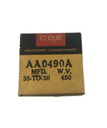 Cornell Dubilier Capacitor  AA0490A  NOS Guaranteed - €12,57 EUR