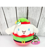 Squishmallow Sanrio Hello Kitty Cinnamoroll 8&quot; Plush Holiday 2023 Christ... - $169.45 MXN
