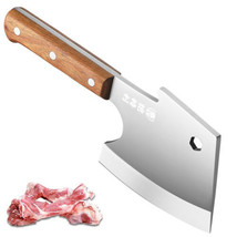 Meat Cleaver 6“, Professional Butcher’s Kitchen Knife, Heavy Duty Axes S... - £88.18 GBP