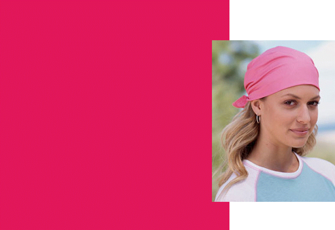 HOT PINK SOLID 22&quot; BANDANA Head Neck Wrap Scarf Face Mask Handkerchief H... - $4.99