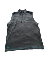 Adidas WindVest Mens Size Medium ClimaWarm  Zip Gray Light Weight Golf R... - $185.85 MXN