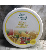 Sure Scent Citrus Scent Solid Air Freshener 6oz-BRAND NEW-SHIPS N 24 HOURS - €6,69 EUR
