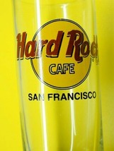Hard Rock Cafe San Francisco Tall Shot Glass Black Letters 4&quot; Man Cave Bar - £13.97 GBP