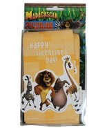 Happy Valentines Day Madagascar Movie Treat Bag Envelopes 24 Count To an... - $11.97