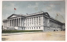 Vintage Washington D.C. United States Treasury Building Postcard Politics - £7.85 GBP