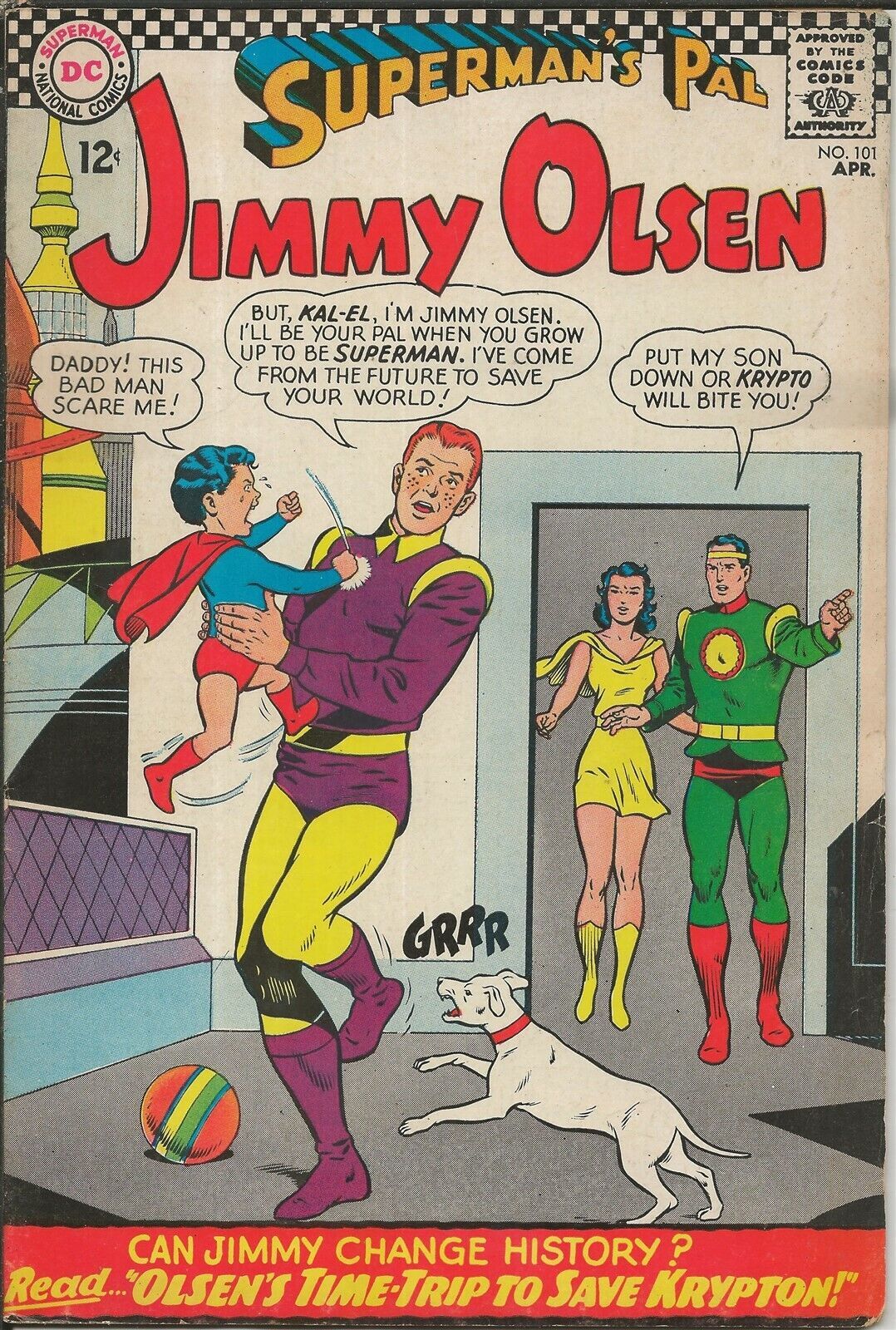 Primary image for Superman's Pal Jimmy Olsen #101 ORIGINAL Vintage 1967 DC Comics 