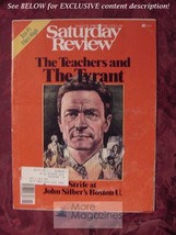 Saturday Review March 15 1980 John Silber Robert Sam Anson Boston University - $8.64