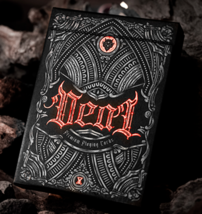 Deal with the Devil (Scarlet Red) UV Playing Cards by Darkside Playing Card Co - £12.35 GBP